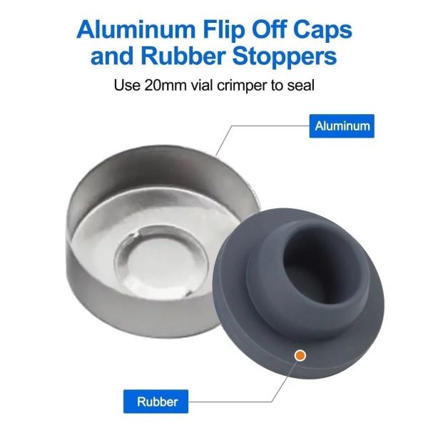 Borox Kapaklı Tıpalı Amber Cam Şişe 100ml - Flakon Şişe - 100 Adet Toptan