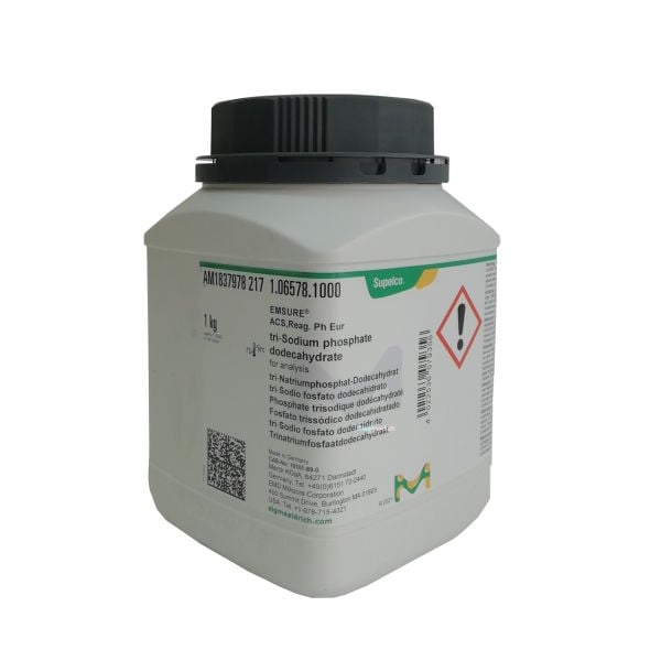 Sodyum Fosfat 1 kg-Sodium Phosphate Dodecahydrate Merck 106578.1000
