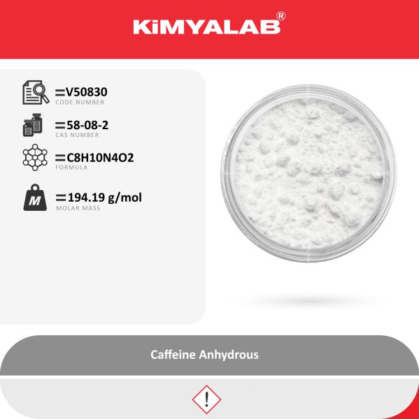 Kimyalab Kafein 100g - Caffeine Anhydrous