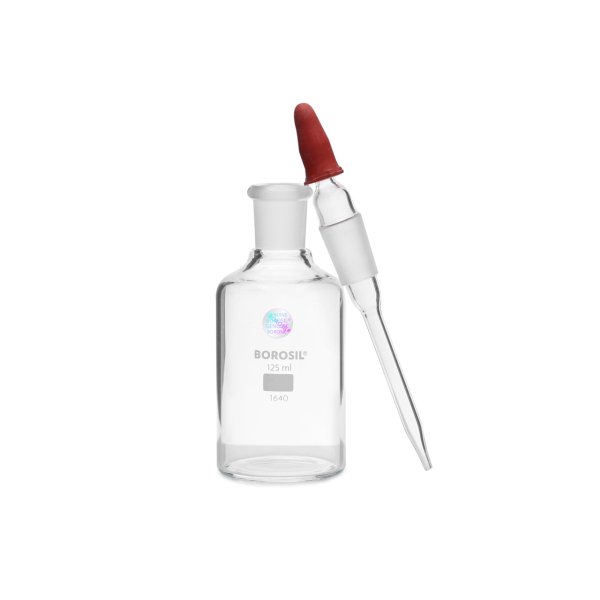 Borosil Cam Damlatma Şişe 125 ml - Damlalıklı Şişe 125 cc