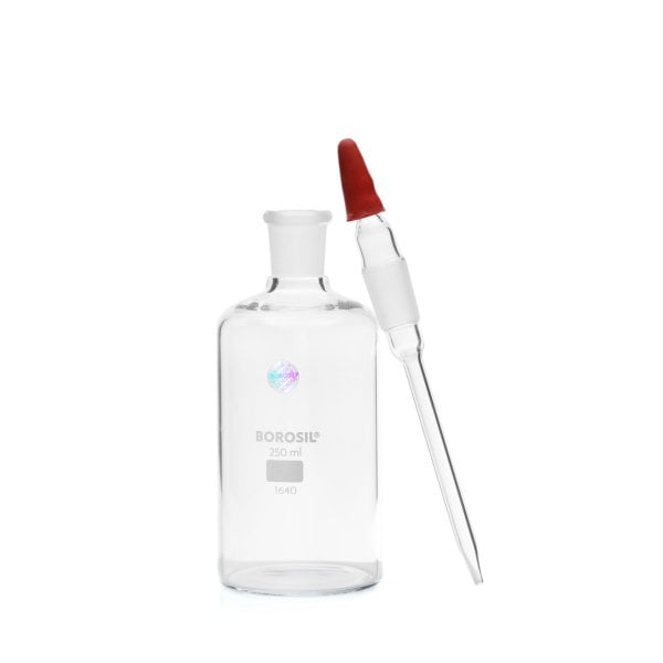 Borosil Cam Damlatma Şişe 250 ml - Damlalıklı Şişe 250 cc