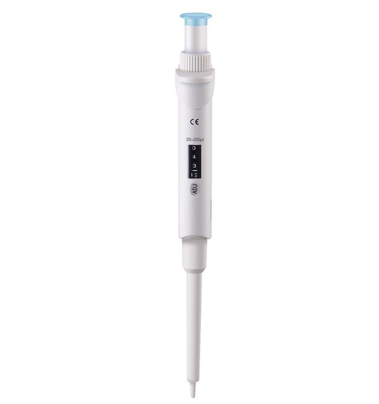 Otomatik Pipet 20 - 200 µl - Hassas Mikropipet - 4 Digit