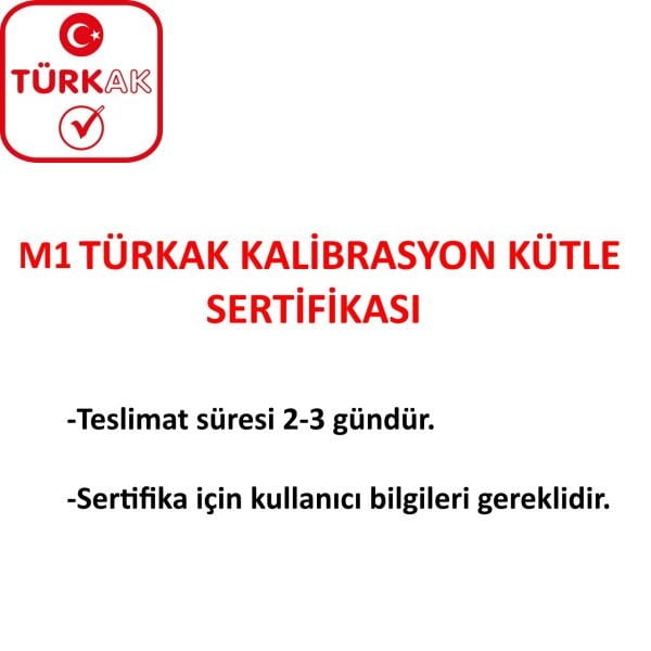 Borox Kalibrasyon Kütlesi 5kg Dökme Demir M1 Etalon Ağırlık Sertifikalı