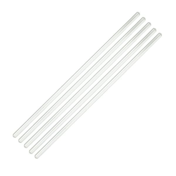 Borox Cam Baget 10x250mm - İçi Dolu Çubuk Glass Stirring Bar