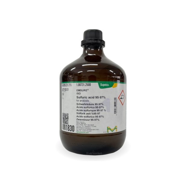 Merck 100731 Sülfürik Asit 2.5 Litre - Sulfuric Acid 95-97%
