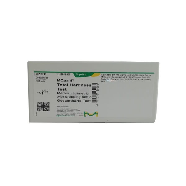 Merck 111104 Toplam Sertlik Testi 100 Adet