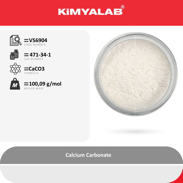 Kimyalab Kalsiyum Karbonat 1 Kg - Calcium Carbonate