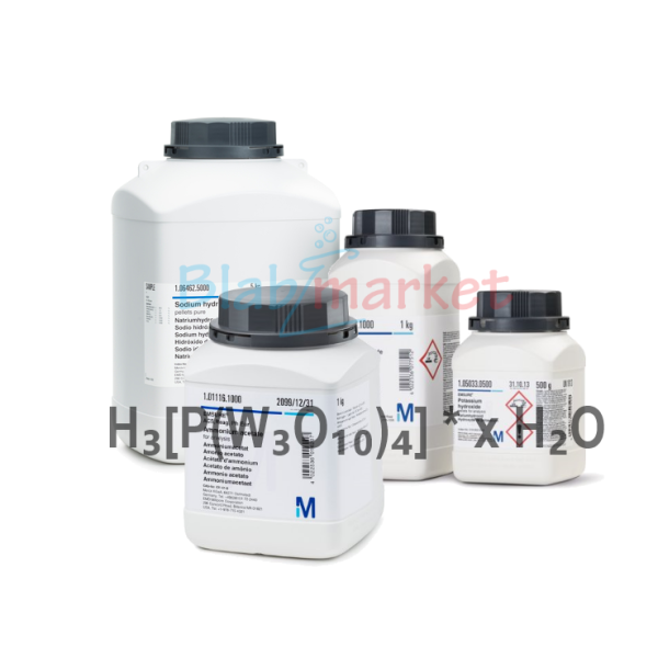 Tungstofosforik Asit 100 g- Tungstophosphoric Acid Hydrate Cryst. Extra Pure - Merck 100582.0100