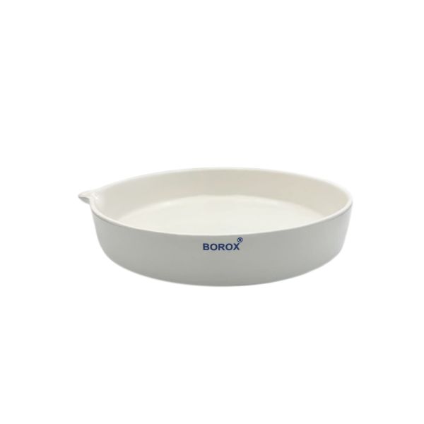 Borox Porselen Kapsül 300 ml - Dibi Düz - 6 Adet Toptan