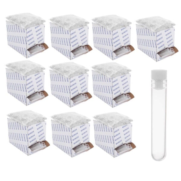 Test Tüpü P.S Kapaklı 12x75 mm - 5ml Santrifüj Tüpü 500 adet