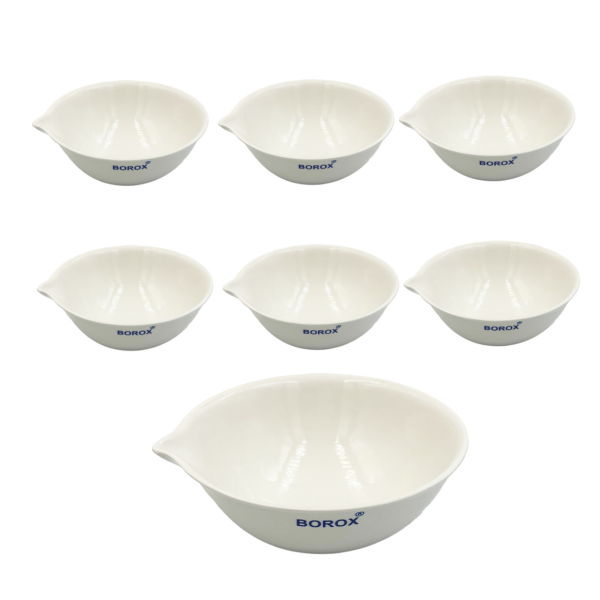 Borox Porselen Kapsül 232 ml - Dibi Yuvarlak - 6 Adet Toptan