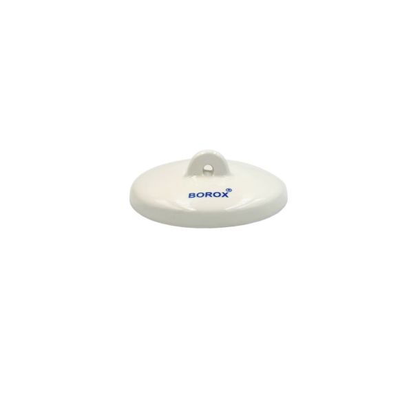 Borox Porselen Kroze Kapağı - 45mm - Porcelain Crucible Cover - 6 Adet Toptan