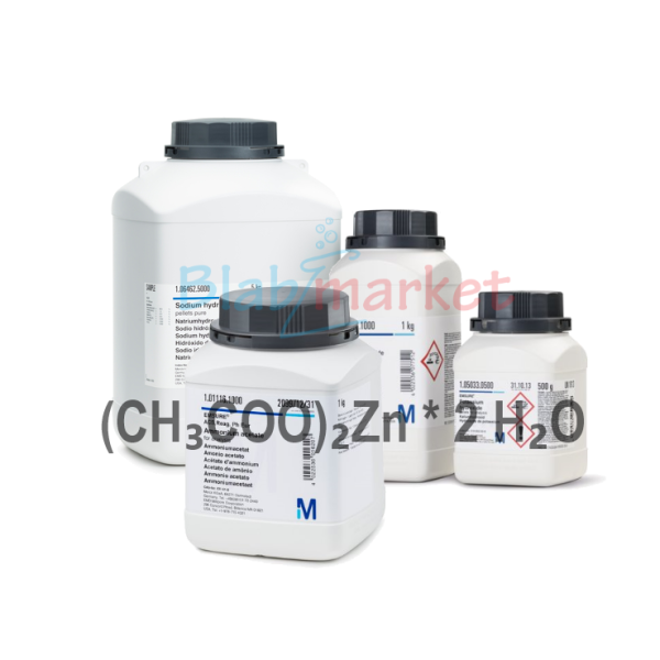 Çinko Asetat Dihidrat 1 kg- Zinc Acetate Dihydrate Extra Pure Usp,Ph Eur Merck 108800.1000