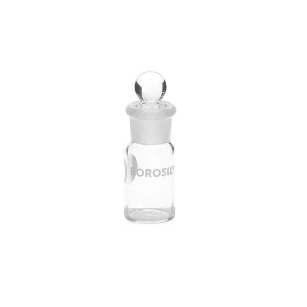 Borosil Cam Vezin Kabı 5 ml - Laboratuvar Tartım Kabı