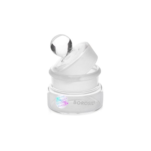 Borosil Cam Vezin Kabı 20 ml - Laboratuvar Tartım Kabı