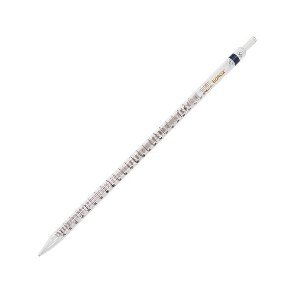 Borox Cam Dereceli Pipet 50 ml - Serolojik Pipet - 1 Adet