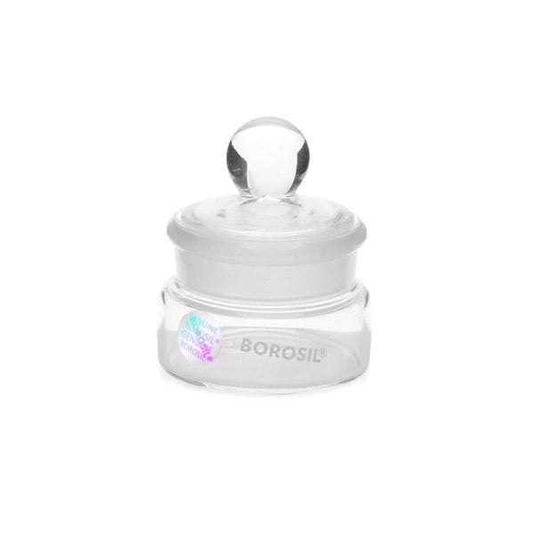 Borosil Cam Vezin Kabı 20 ml - Laboratuvar Tartım Kabı