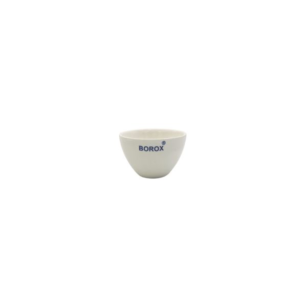 Borox Porselen Kroze - Kısa Form - 15ml - Low Form Crucible - 6 Adet Toptan