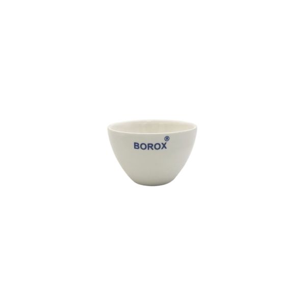 Borox Porselen Kroze - Kısa Form - 30ml - Low Form Crucible - 6 Adet Toptan
