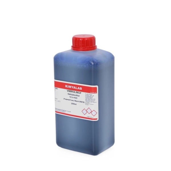 Metilen Mavisi 1 L - Metilen Blue Çözeltisi - Methylene Blue