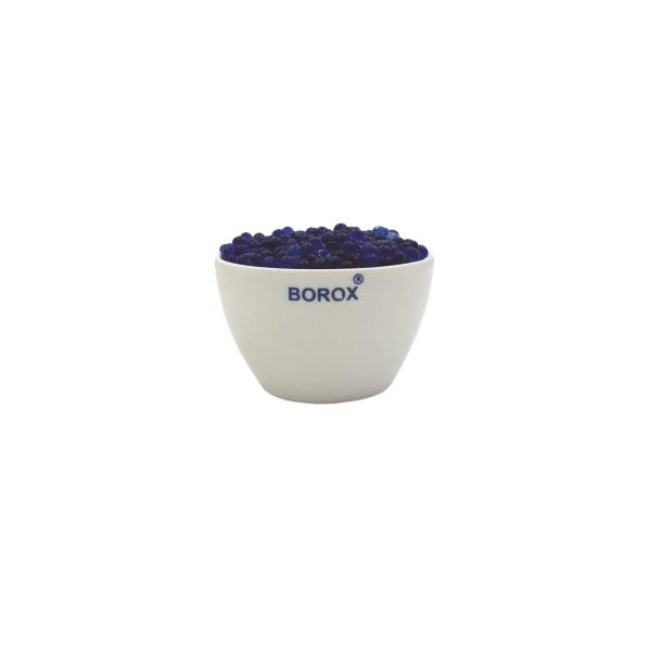 Borox Porselen Kroze - Kısa Form - 60ml - Low Form Crucible - 6 Adet Toptan