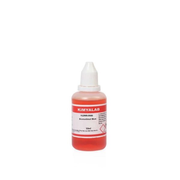 Kimyalab Bromotimol Mavisi İndikatör Çözeltisi 50ml - Bromotimol Blue