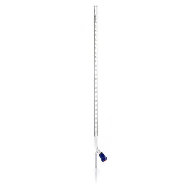 Borosil Cam Büret 25 ml 0.10 ml Teflon Musluk - Class B