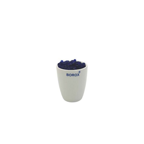 Borox Porselen Kroze - Uzun Form - 35ml - Tall Form Crucible - 6 Adet Toptan