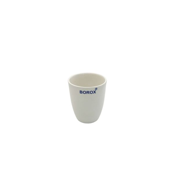 Borox Porselen Kroze - Uzun Form - 35ml - Tall Form Crucible - 6 Adet Toptan