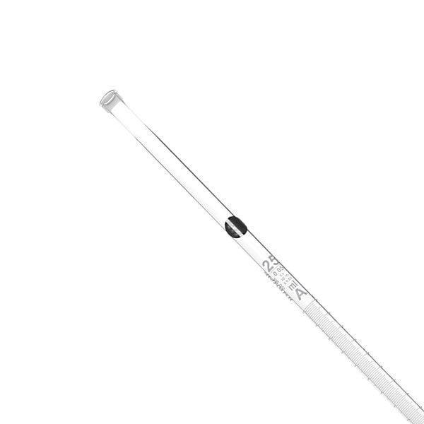 Borosil Cam Büret Düz 25 ml 0.05 ml Teflon Musluk - Class A