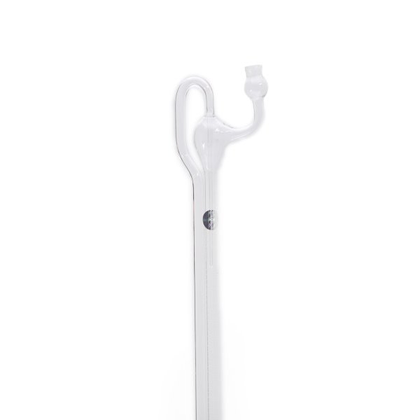 Borosil Otomatik Büret Şeffaf 10ml 0.05ml Cam Musluk Class A