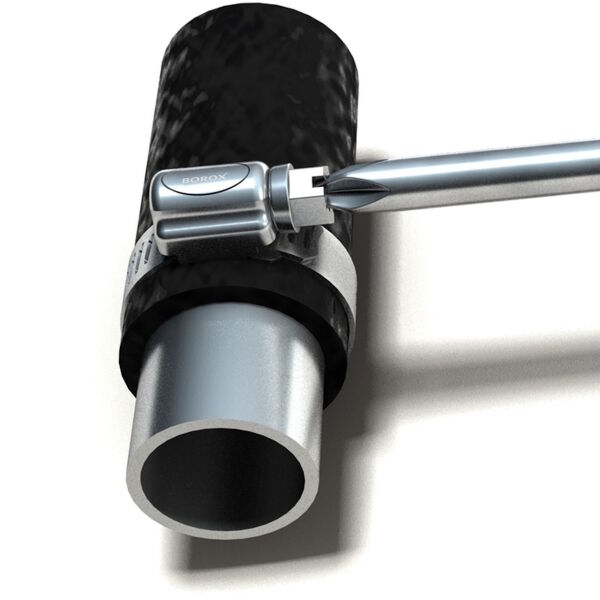 Borox Ayarlanabilir Çelik Hortum Kelepçesi 12x20mm - Hortum Bağlantı Aparatları 100 Adet/Paket