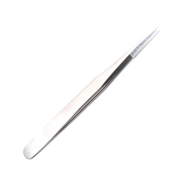 Borox Penset 12 cm Paslanmaz Çelik - Düz Sivri Uçlu Cımbız