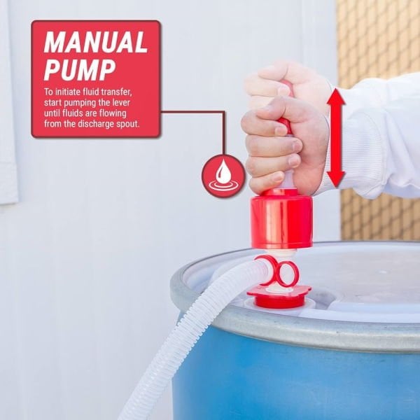 Sıvı Aktarma Pompası Büyük - DP-20 - Varil İçin - Plastik Manuel Pompa