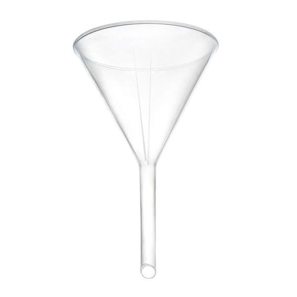 Borox Plastik Analitik Huni 100mm - Laboratuvar Hunisi - 36 Adet Toptan