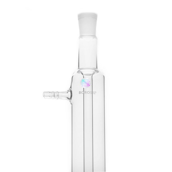 Borosil Cam Düz Soğutucu 200 mm - Liebig 19/26 Çift Şilifli