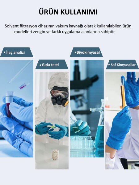 Thermomac VP160 Diyaframlı Vakum Pompası - Yağsız Pompa