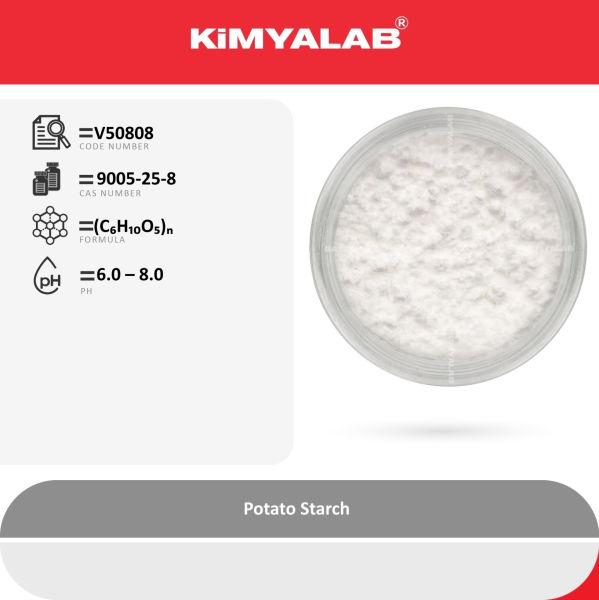 Kimyalab Patates Nişastası - Potato Starch - 5 Kg-HDPE Varil