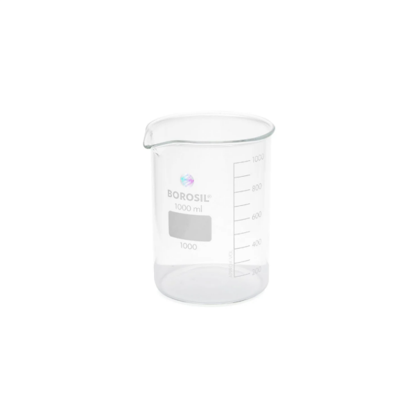 Borosil Cam Beher Seti - Isıya Dayanıklı Beaker - 4lü Set