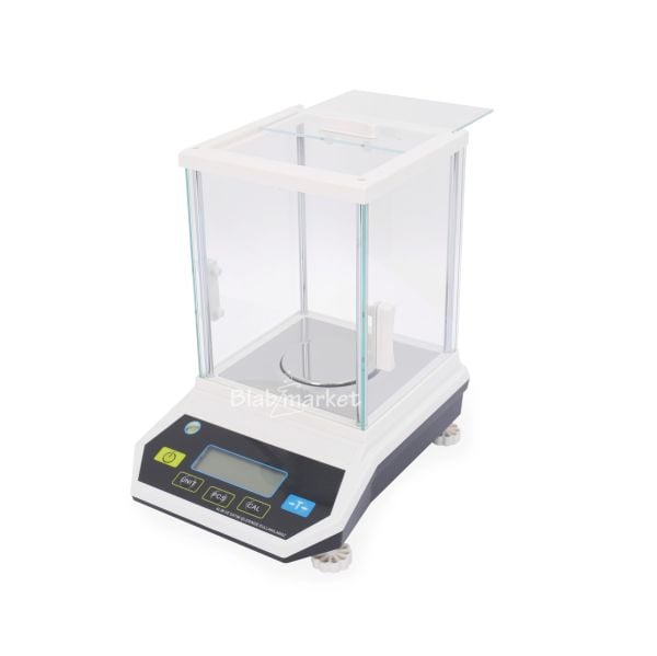 FLY-500 - Hassas Terazi - 500g-0.001g - Şeffaf Fanuslu Akülü
