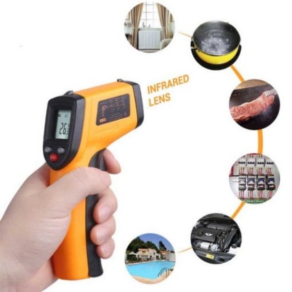 Benetech GM550 Dijital Kızılötesi IR Termometre -50-550°C