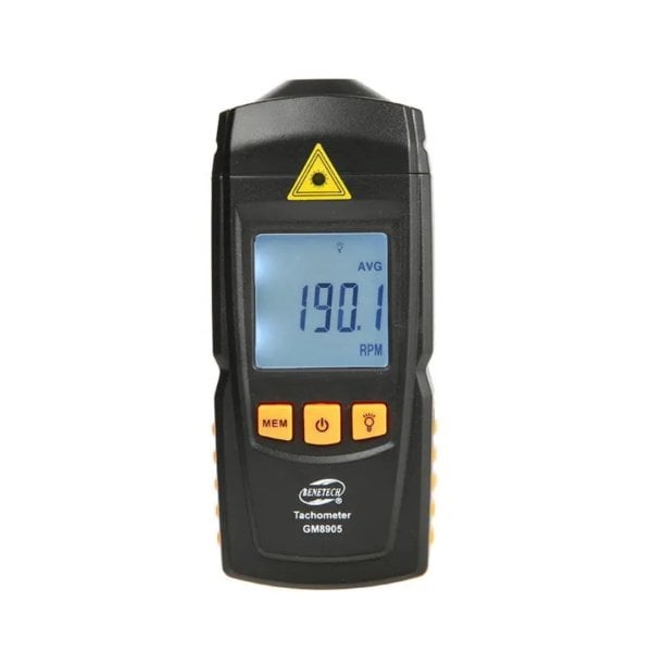 Benetech GM8905 Takometre Lazer RPM Tester - Motor Hız Ölçer