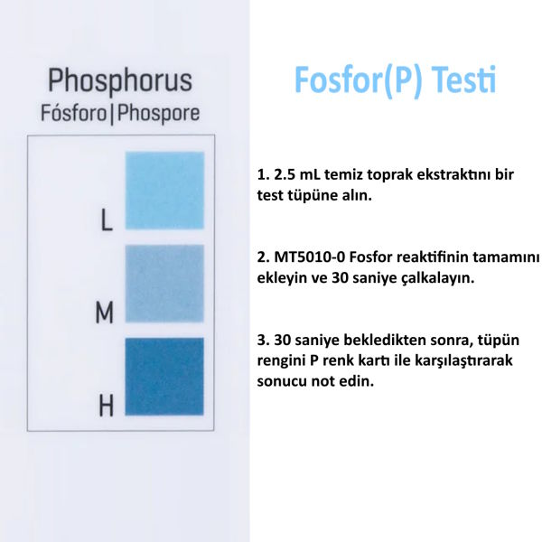 Milwaukee MT6003 Toprak Analiz Kiti, NPK Ölçümü, Azot - Fosfor - Potasyum - Soil Test Kit
