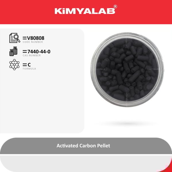 Kimyalab Aktif Karbon Silindirik Pelet - Activated Carbon Pellet - 20 Kg-Koli Toptan