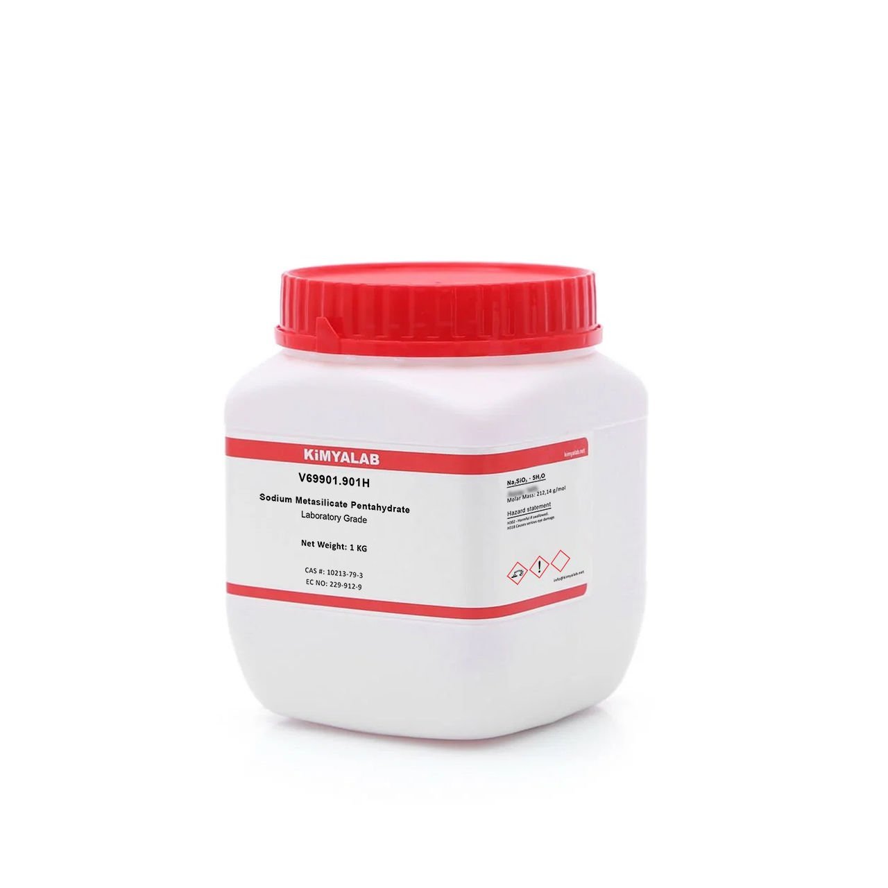 Kimyalab Sodyum Metasilikat 1 Kg - Sodium Metasilicate Pentahydrate