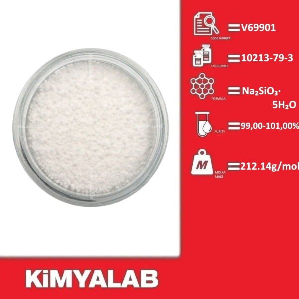 Kimyalab Sodyum Metasilikat - Sodium Metasilicate Pentahydrate - 25 Kg-Koli Toptan