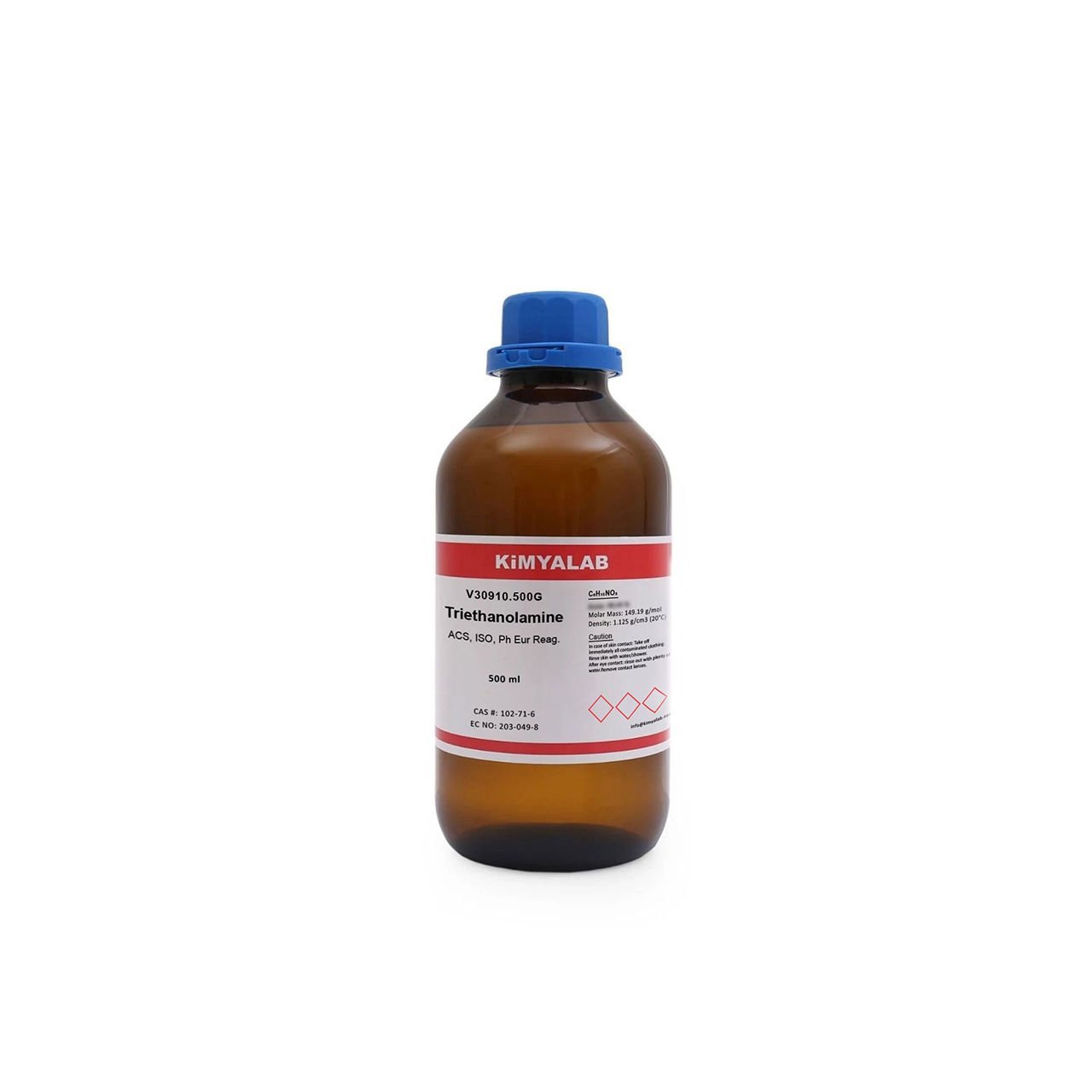 Kimyalab Trietanolamin ≥ 99% - TEA Triethanolamine 500ml