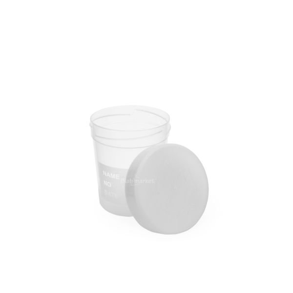 İdrar Numune Kabı 100ml - Plastik Nonsteril Şişe 100 Adet
