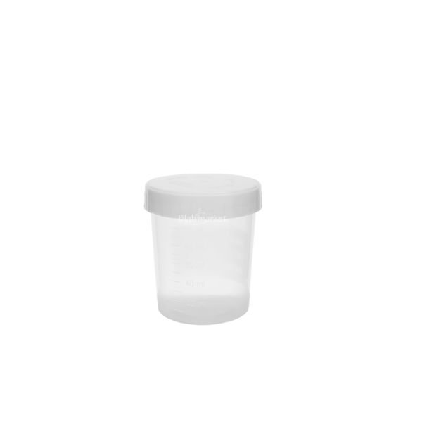 İdrar Numune Kabı 100ml - Plastik Nonsteril Şişe 100 Adet