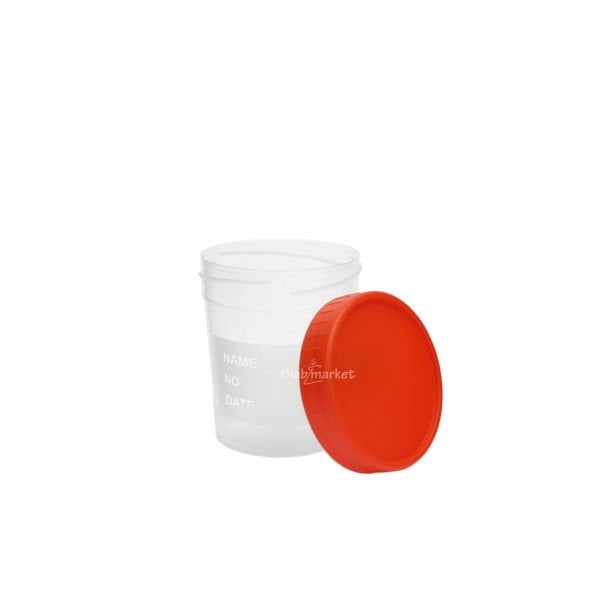 İdrar Numune Kabı 100ml - Aseptik Steril Beher 10 Adet